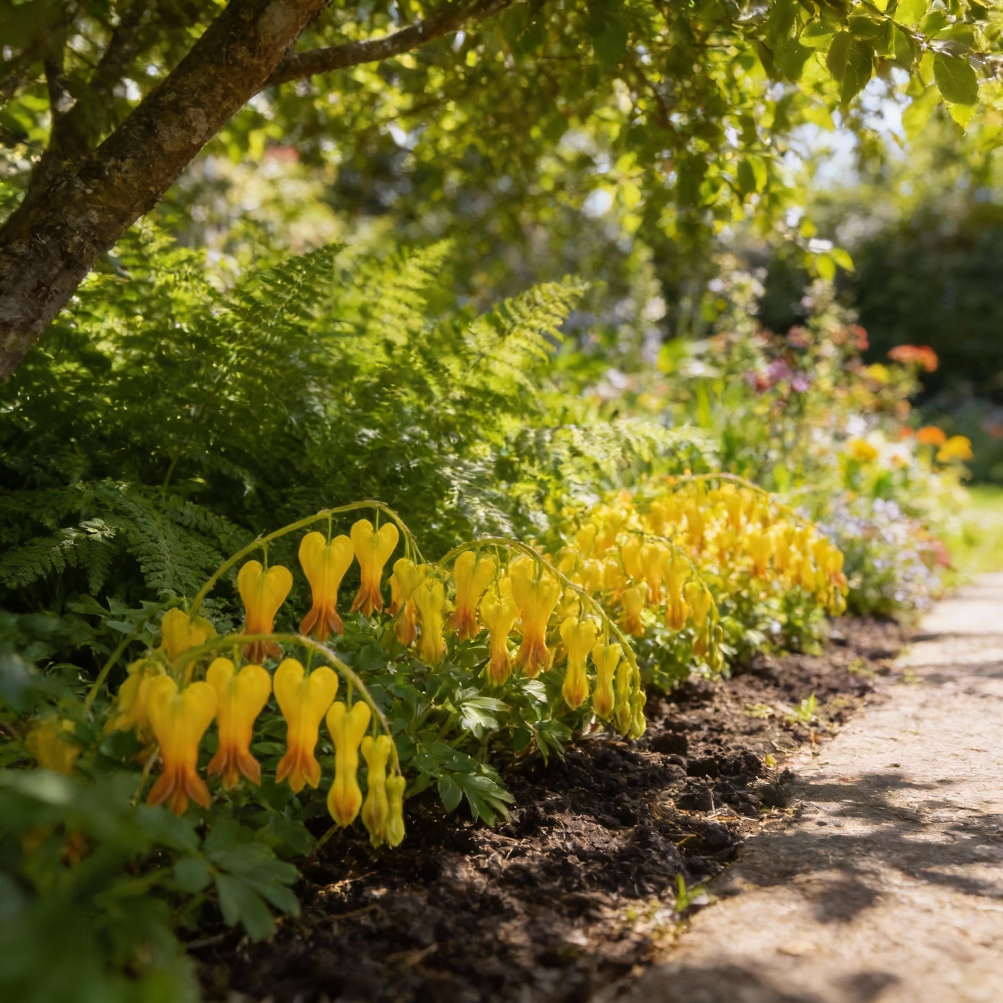 Dicentra Spectabilis Yellow Bleeding Heart Seeds for Planting