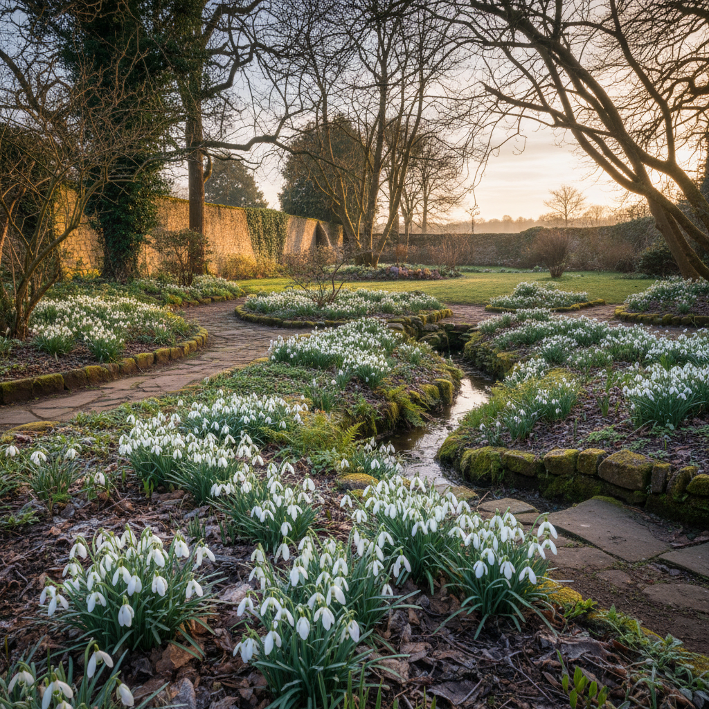 Galanthus Elwesii Flower Seeds - Snowdrop Flower Seeds for Garden