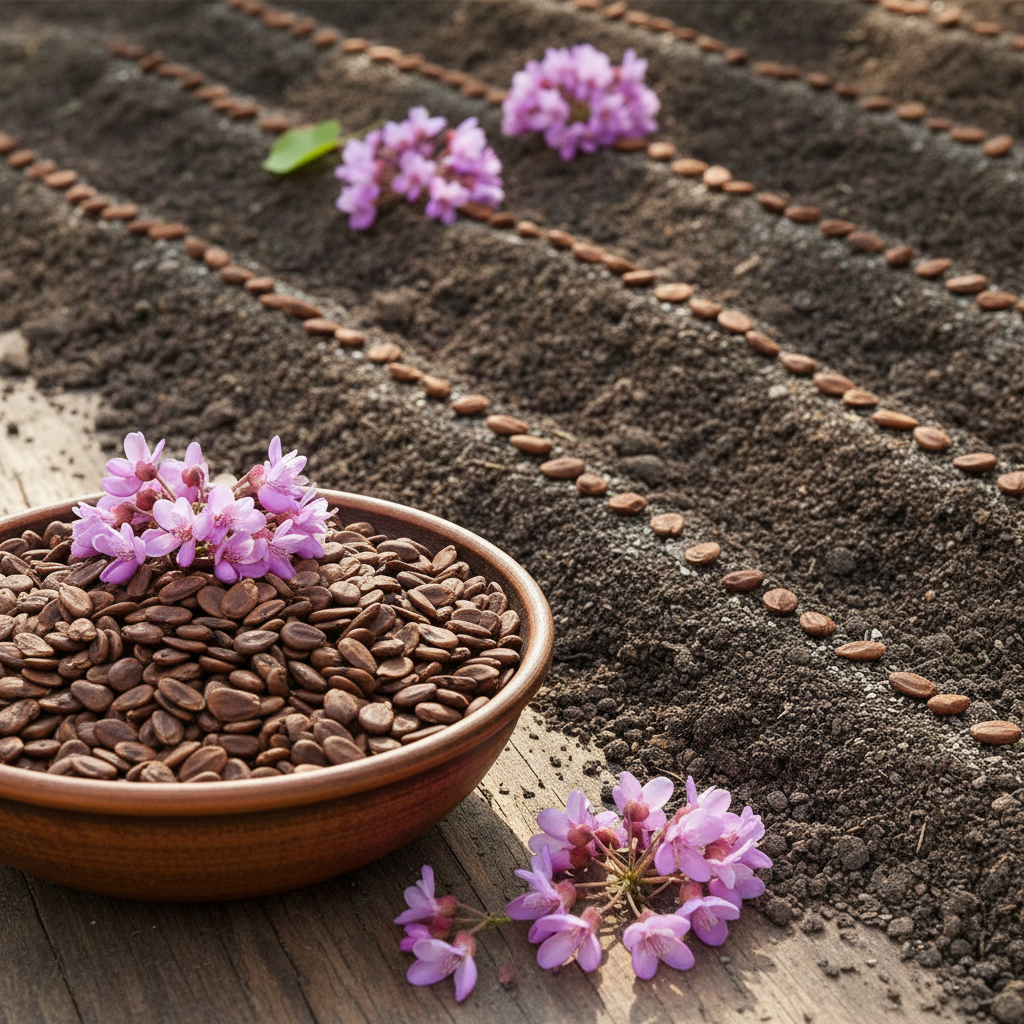 Eastern Redbud Tree Seeds (Cercis canadensis) – Ornamental Flowering Tree Seeds