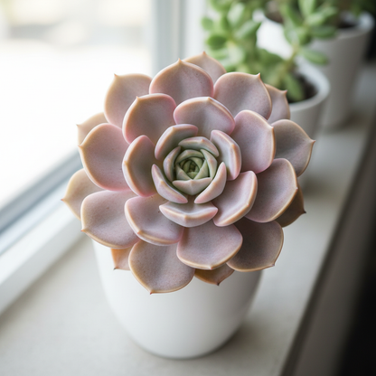 Light Pink Echeveria laui Succulent Seeds - Rosette Variety