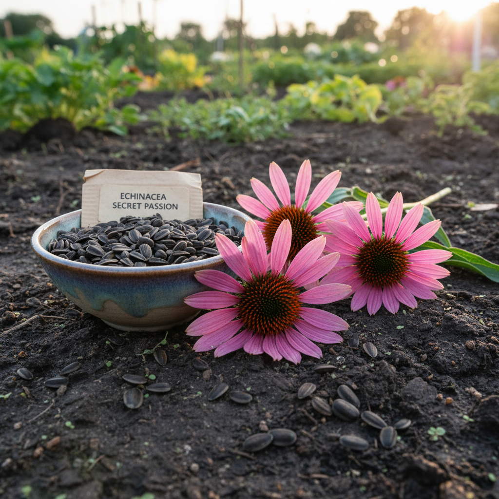 Echinacea Secret Passion Seeds for Garden Planting