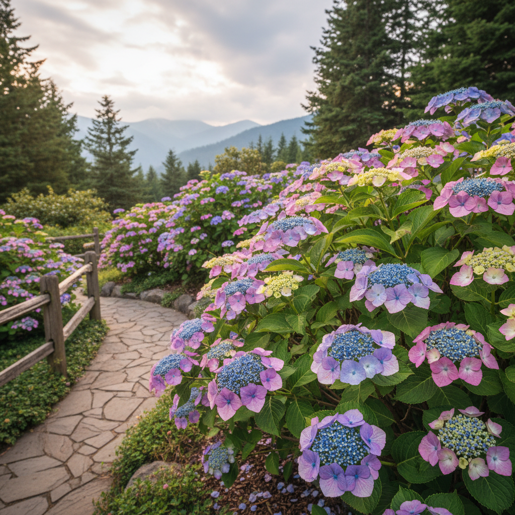 Mountain Hydrangea Seeds for Planting – Delicate Lacecap Blooms