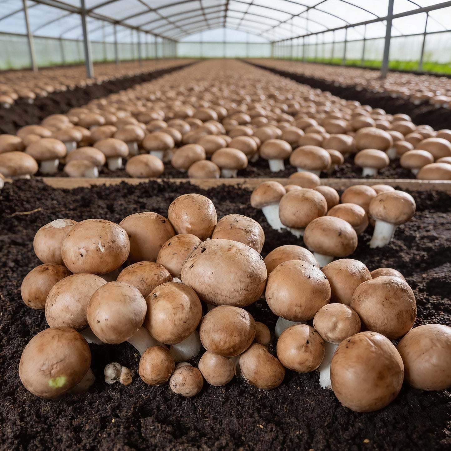 Brown Button Mushroom Seeds for Planting – Home Cultivation