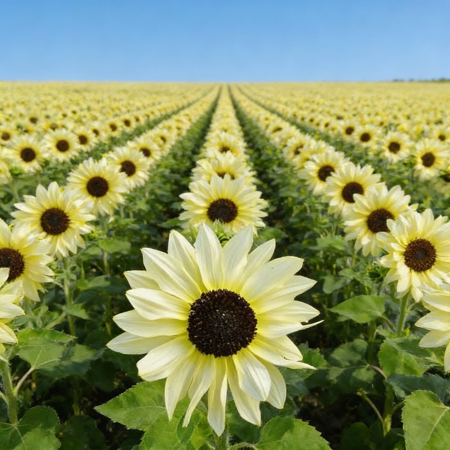 Italian White Sunflower Seeds for Garden Planting