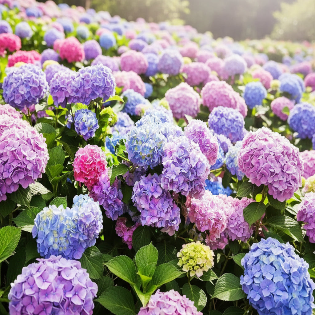 Exquisite Hydrangea Flower Seeds Mix — Vibrant Blooms for Breathtaking Gardens