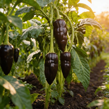 Chocolate Aji Panca Pepper Seeds for Planting – Mild Heat Chili for Home Gardening