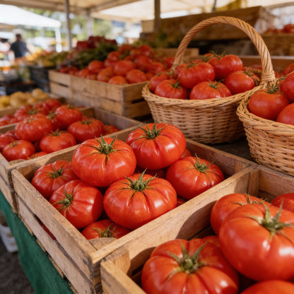 Coustralee Tomato Seeds – Large Red Beefsteak Tomato Seeds (100 pcs)