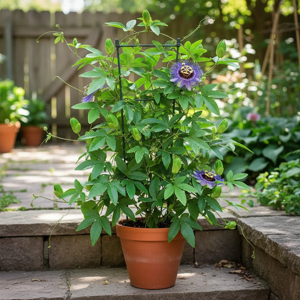 Passiflora Incarnata Seeds for Planting – Purple Passion Flower (Maypop)