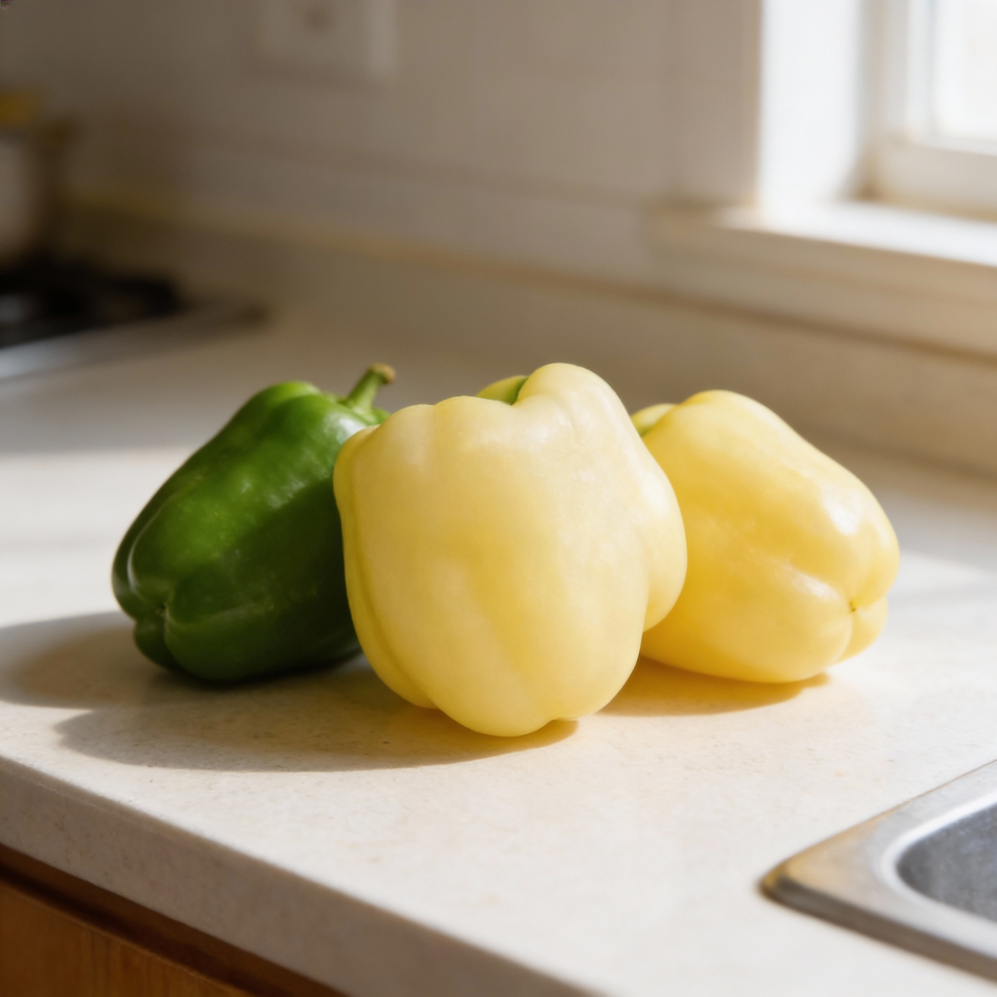 Capsicum White Bell Pepper Vegetable Seeds for Planting