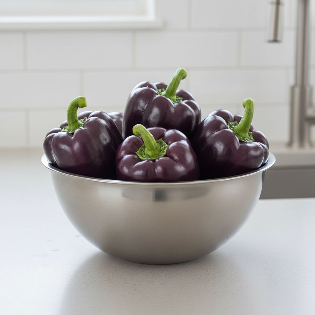 Capsicum Purple Vegetable Seeds for Planting