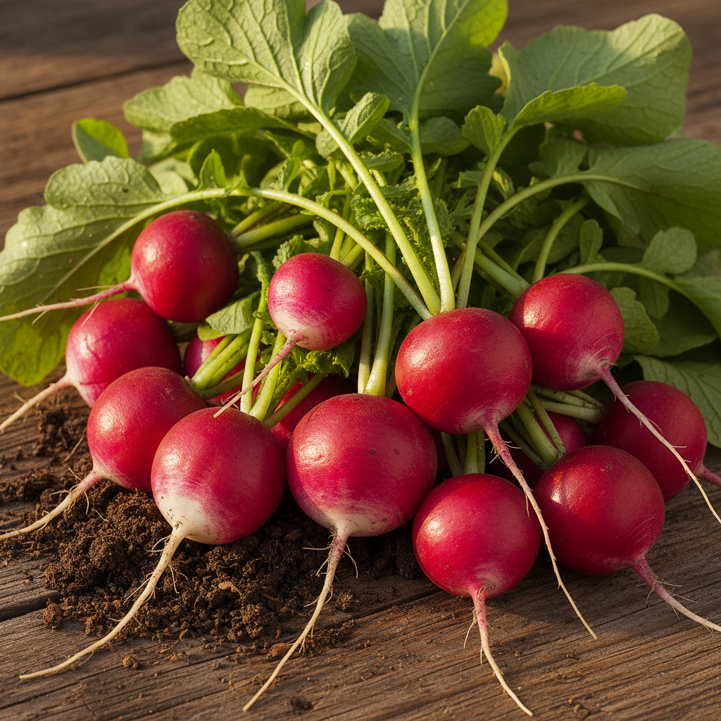 Radish Globe Sparkler Seeds – Fast-Growing Crisp Root Vegetable Seeds