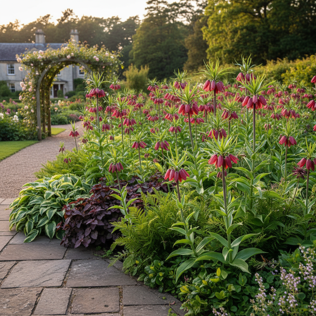 Fritillaria Imperialis Rubra Flower Seeds - Crown Imperial Flower Seeds for Garden
