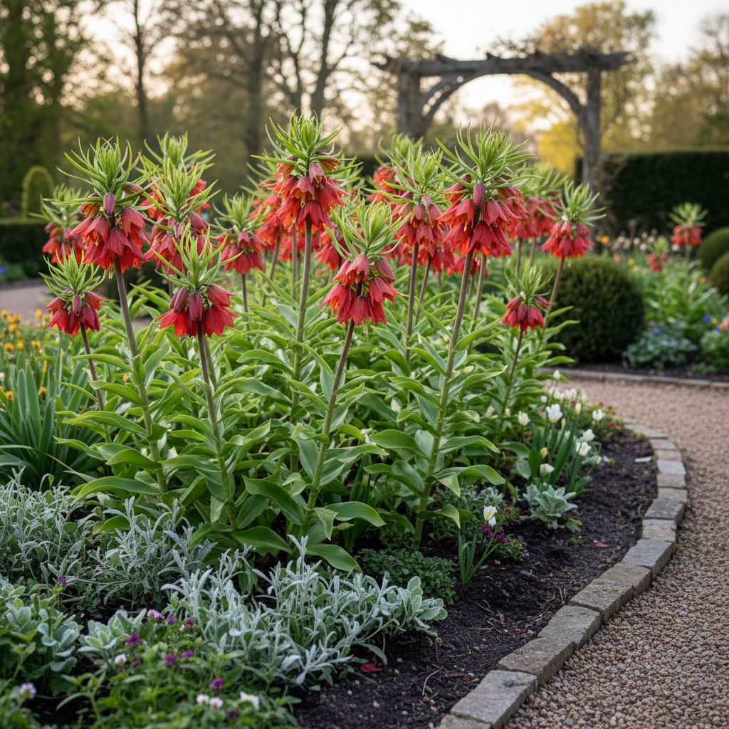 Fritillaria Imperialis Rubra Flower Seeds - Crown Imperial Flower Seeds for Garden