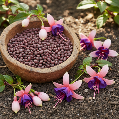 Fuchsia Astoria Flower Seeds – Pack of 20 High-Quality Organic Seeds
