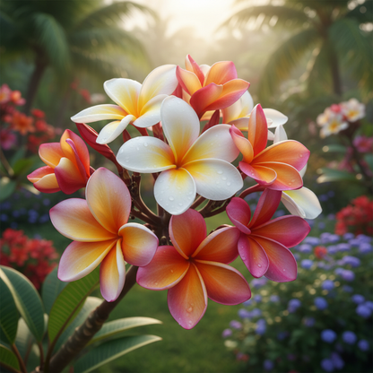 Champa Flower Seeds – Plumeria Frangipani for Planting