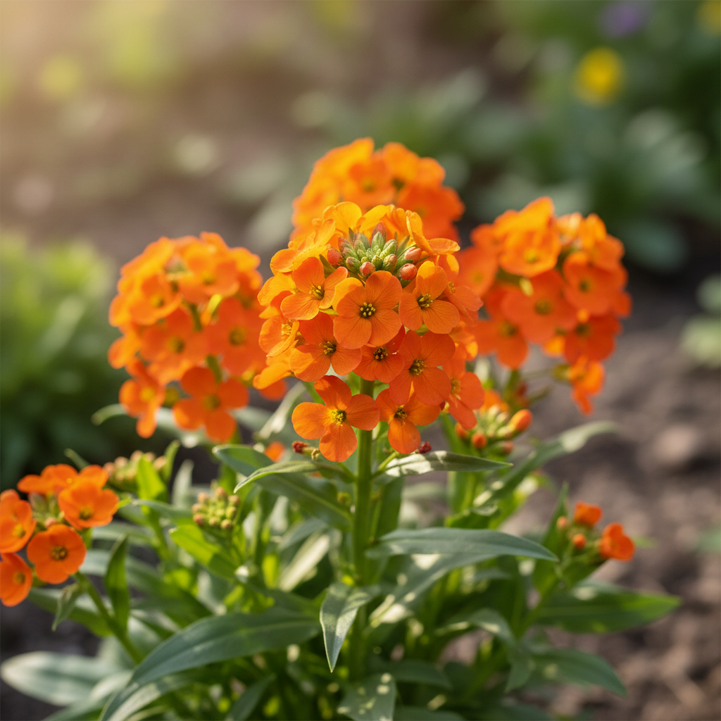 Cheiranthus Allionii Seeds – Vibrant and Fragrant Wallflower