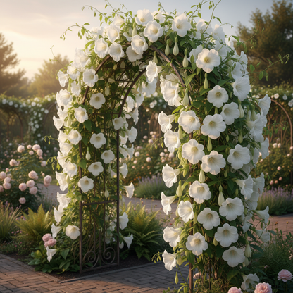 Cobaea Scandens Alba Flower Seeds for Planting