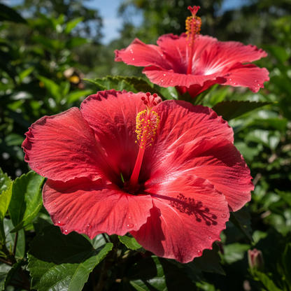 Red Dinner Plate Hibiscus Flower Seeds - Hibiscus Flower Seeds for Garden