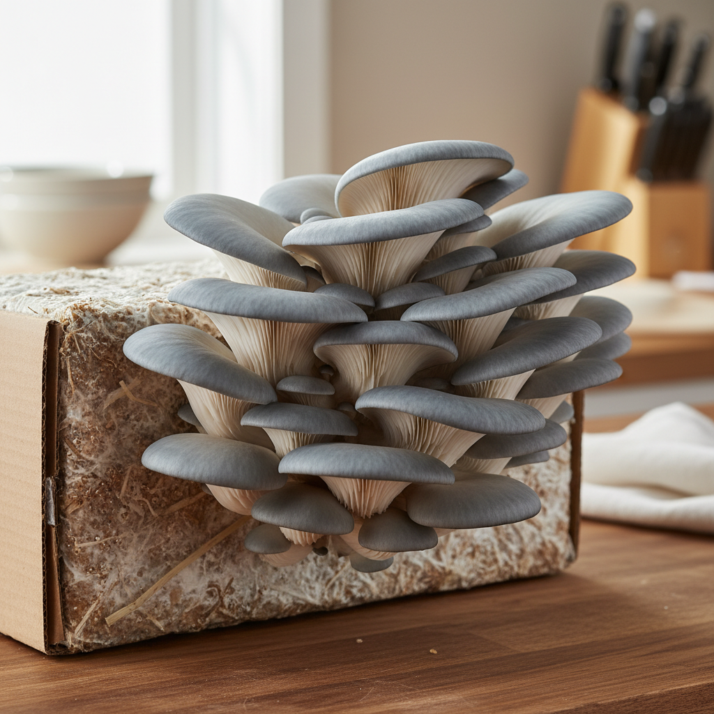 Blue Grey Oyster Mushroom Seeds for Planting