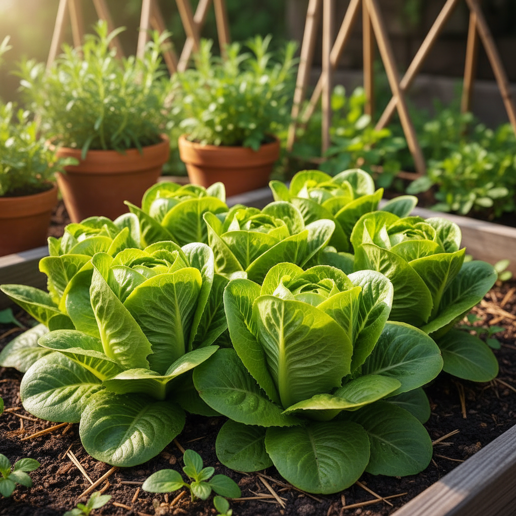 Lettuce Little Gem Seeds – High-Yield Non-GMO Leafy Greens