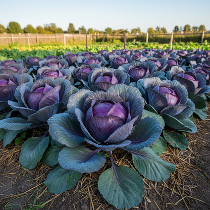 Red Cabbage Vegetable Seeds – Vibrant & Nutrient-Rich Garden Harvest