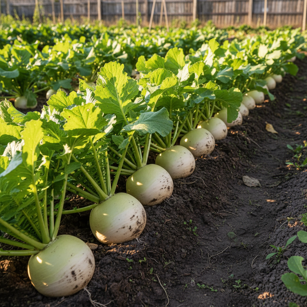 Turnip Temari Vegetable Seeds – Compact, Flavorful Turnips for Home Gardening