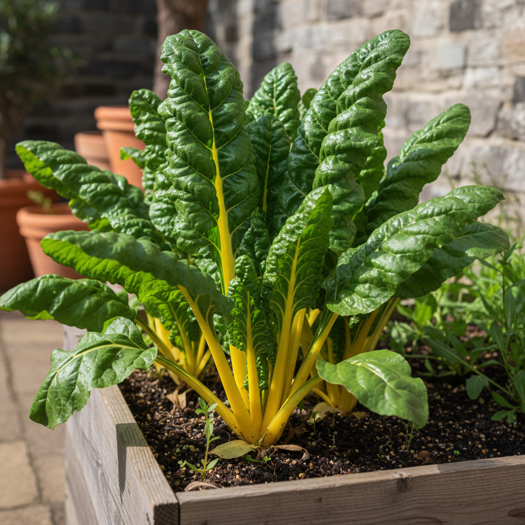 Yellow Chard Seeds – Vibrant, Nutritious Leafy Greens for Home Gardening