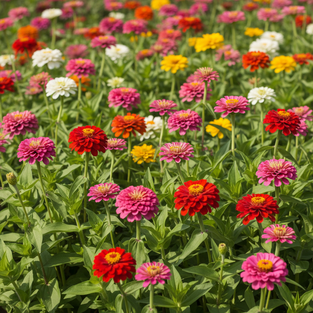 Zinnia Imported Mixed Flower Seeds for Planting