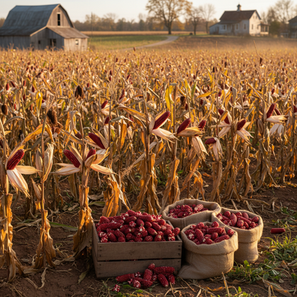 Heirloom Strawberry Popcorn Seeds – Premium Popcorn Planting Seeds