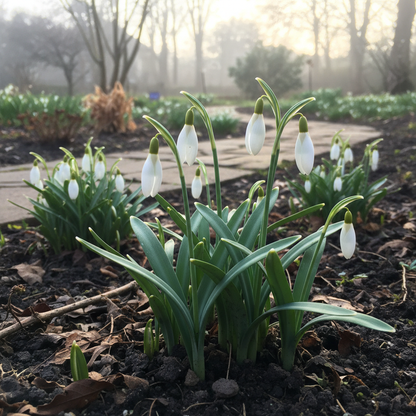 Galanthus Elwesii Flower Seeds - Snowdrop Flower Seeds for Garden