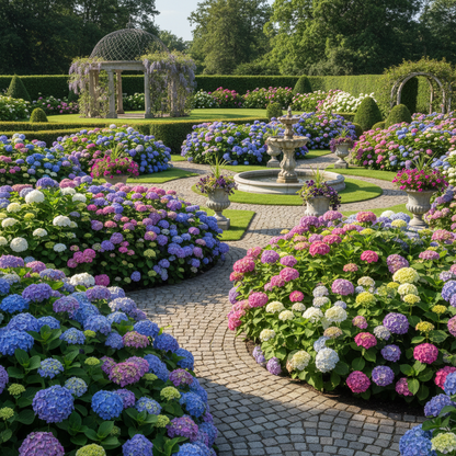 Burgundy Hydrangea Flower Seeds for Planting