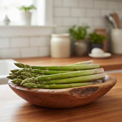 Organic India Seeds - Green Asparagus Vegetable Seeds - Asparagus Seeds for Home Garden