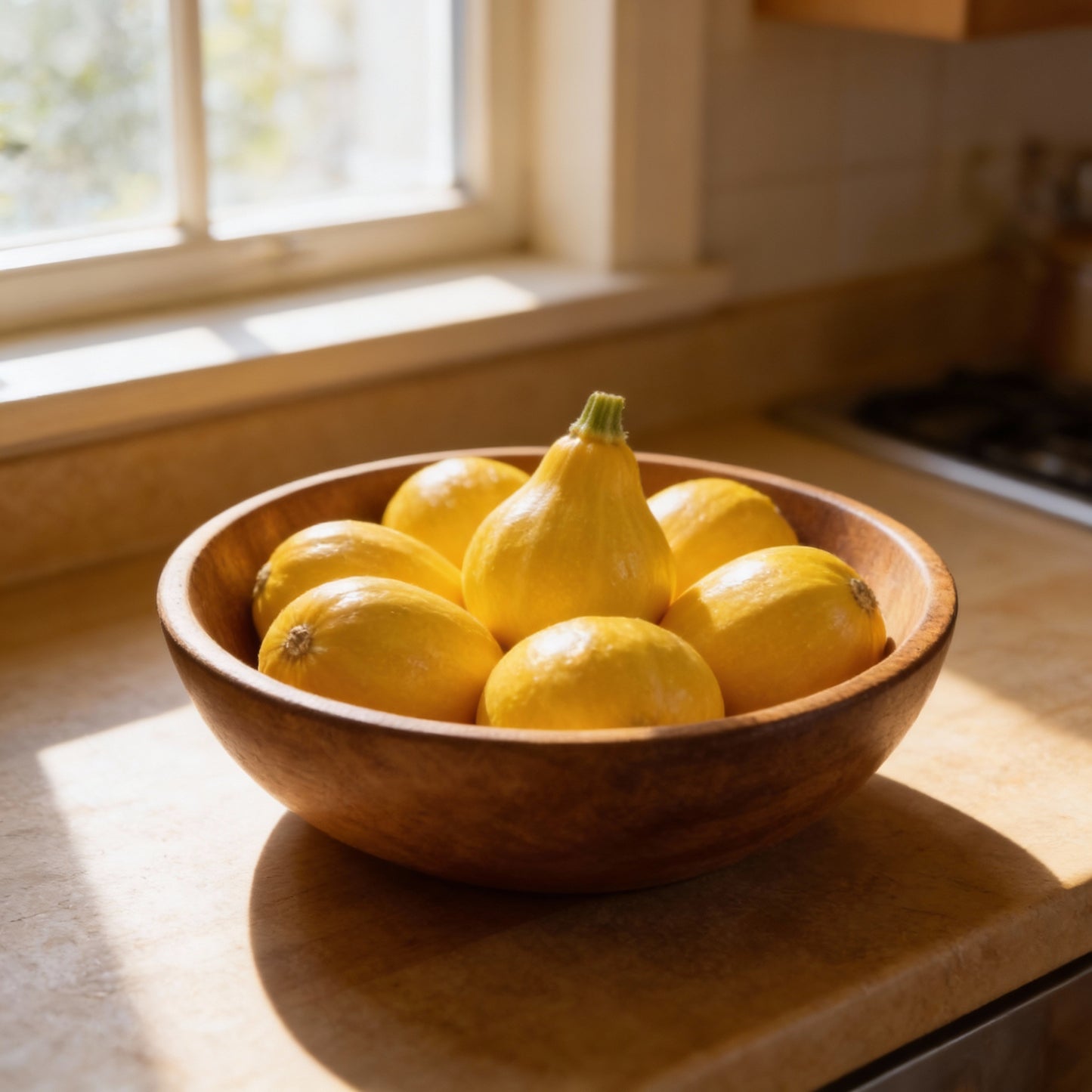 Lemon Summer Squash Vegetable Seeds – Bright Yellow, Mild & Refreshing Flavor