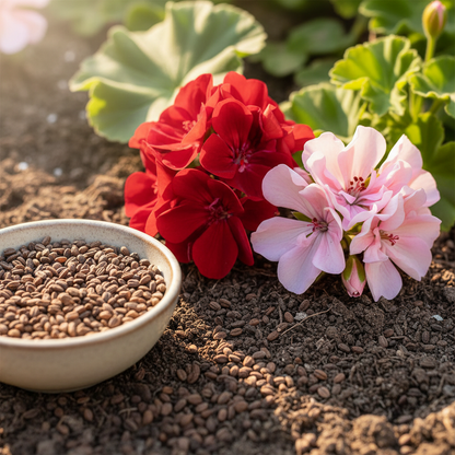 Geranium Seeds for Gardens and Containers