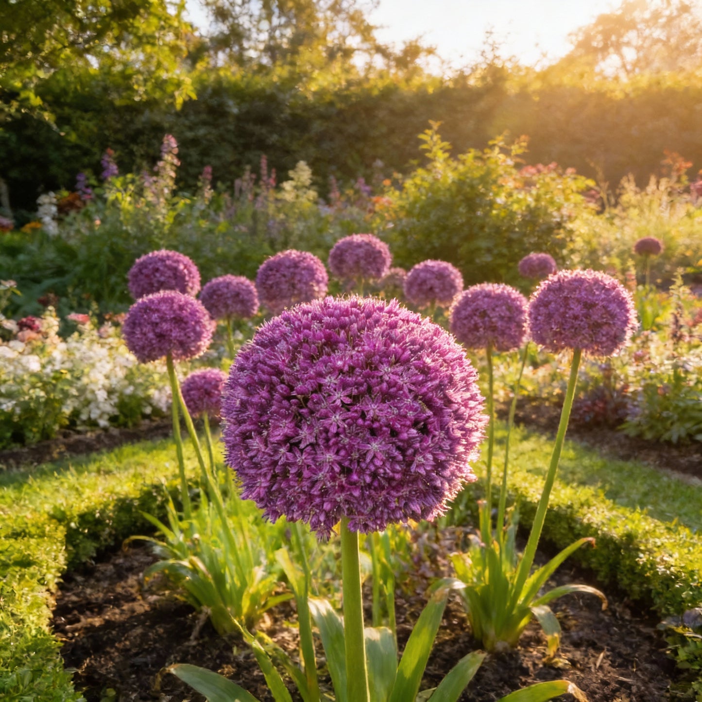 Giant Purple Allium Giganteum Seeds for Planting