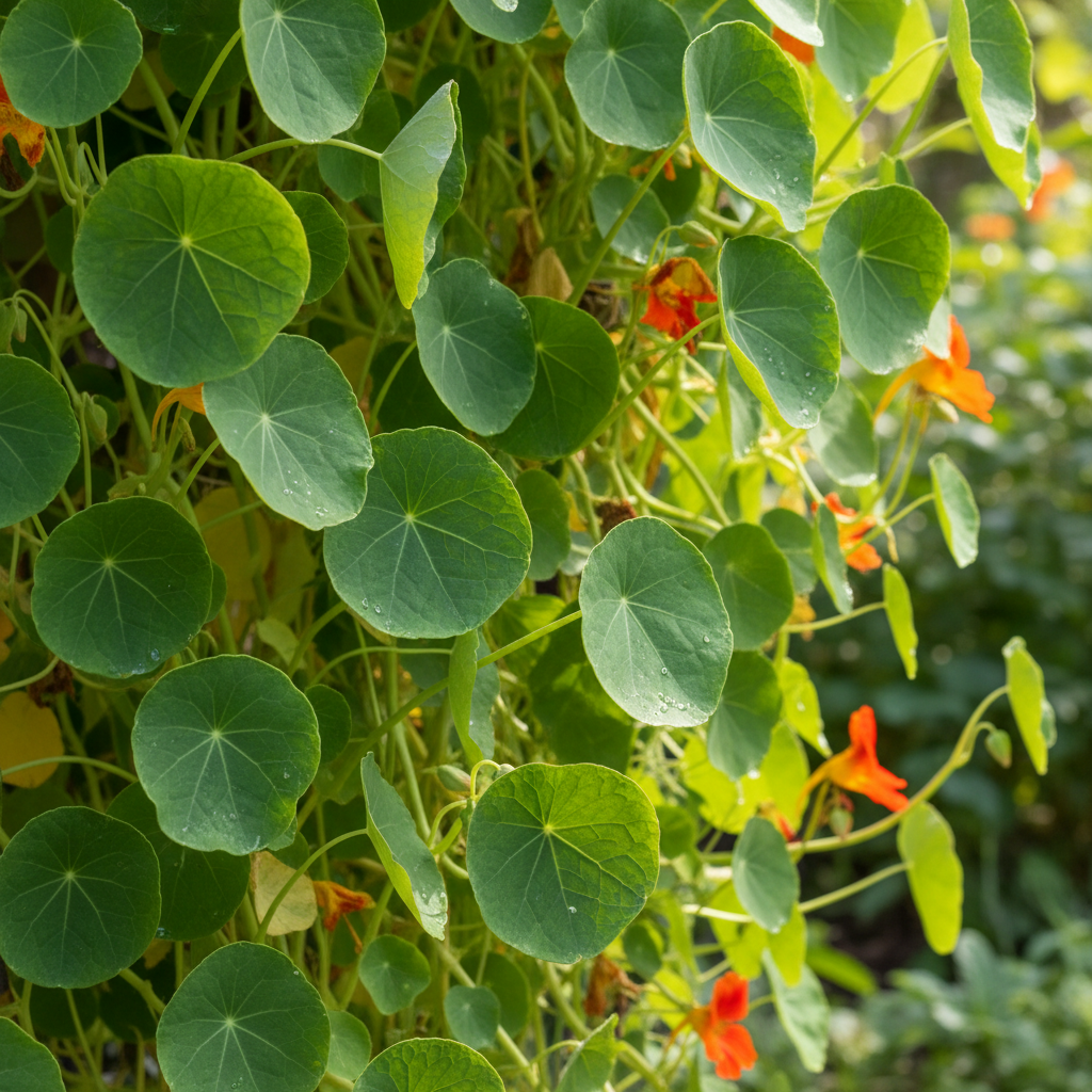 Tropaeolum Azureum Seeds – Blue Climbing Nasturtium for Planting