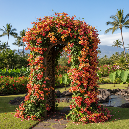 Hawaiian Sunset Vine Flower Seeds for Planting
