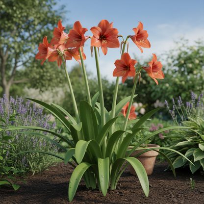 Amaryllis Lily Mix Seeds – Colorful Large Bloom Flowers