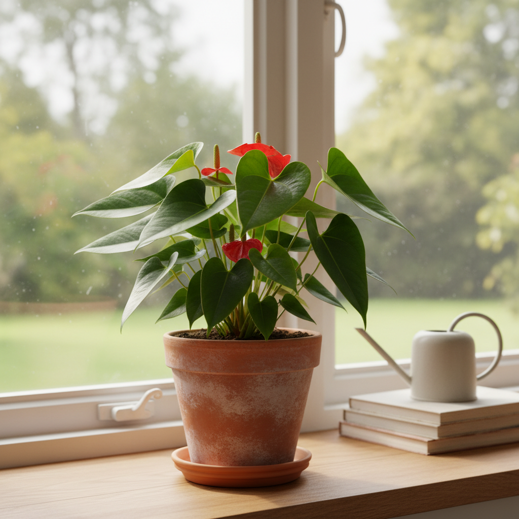 Purple Anthurium Flower Seeds - Anthurium Flower Seeds for Garden
