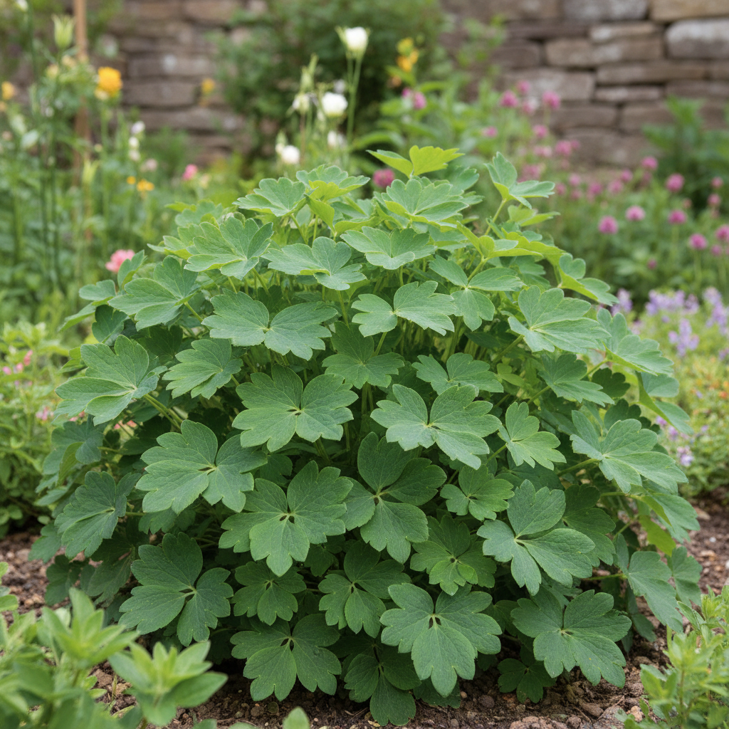 Aquilegia Vulgaris Snowballs Seeds for Garden Planting