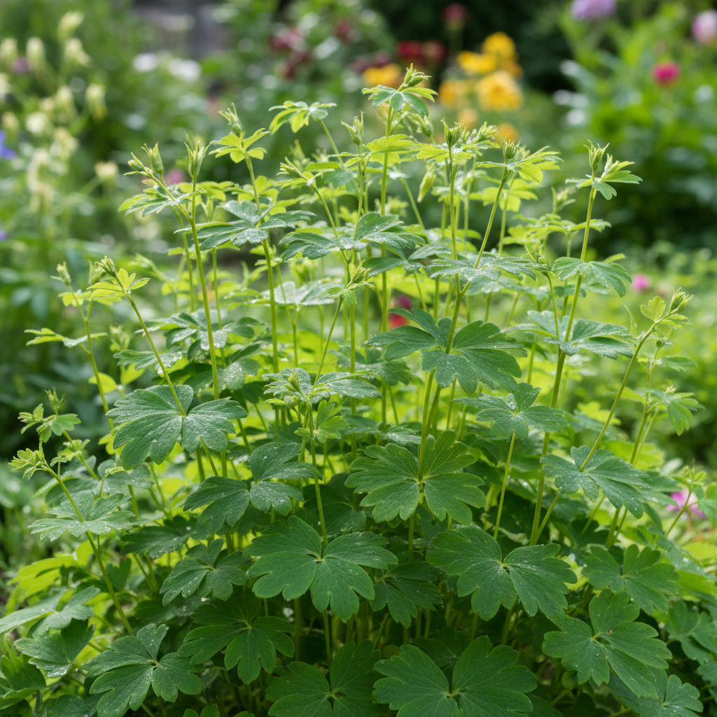 Aquilegia Vulgaris Oranges and Lemons Flower Seeds for Garden Planting