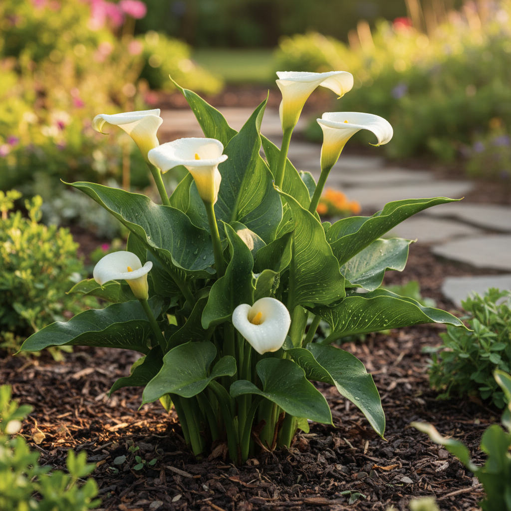 Zantedeschia Aethiopica Seeds – Elegant White Calla Lily Flowers