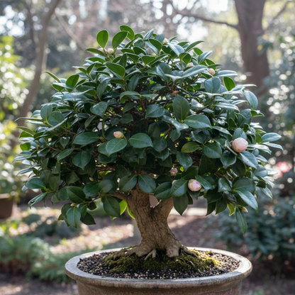 Semi Reale Camellia Seeds - Camellia Flower Seeds for Garden