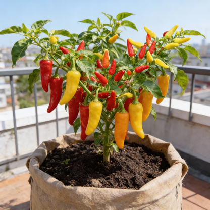 Hot Pepper Seeds Caribbean Blend for Planting