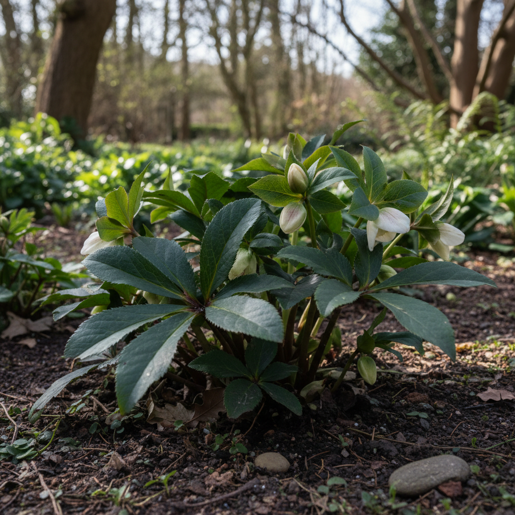 Christmas Rose Seeds - Helleborus Niger Flower Seeds for Garden
