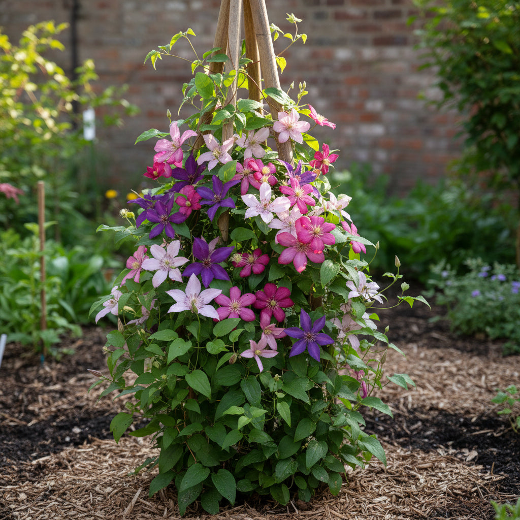 Clematis Flower Seeds for Planting – Mixed Color Climbing Blooms for All Seasons