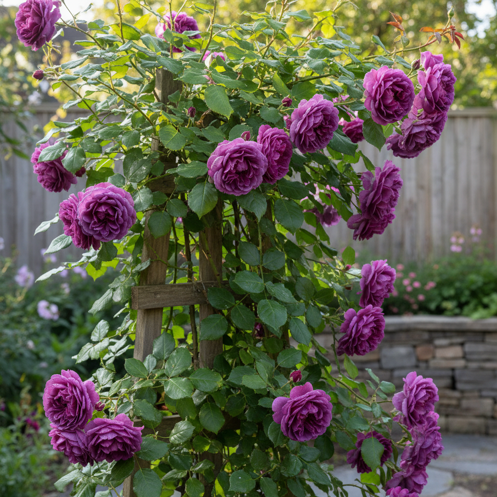 Purple Climbing Rose Seeds for Planting