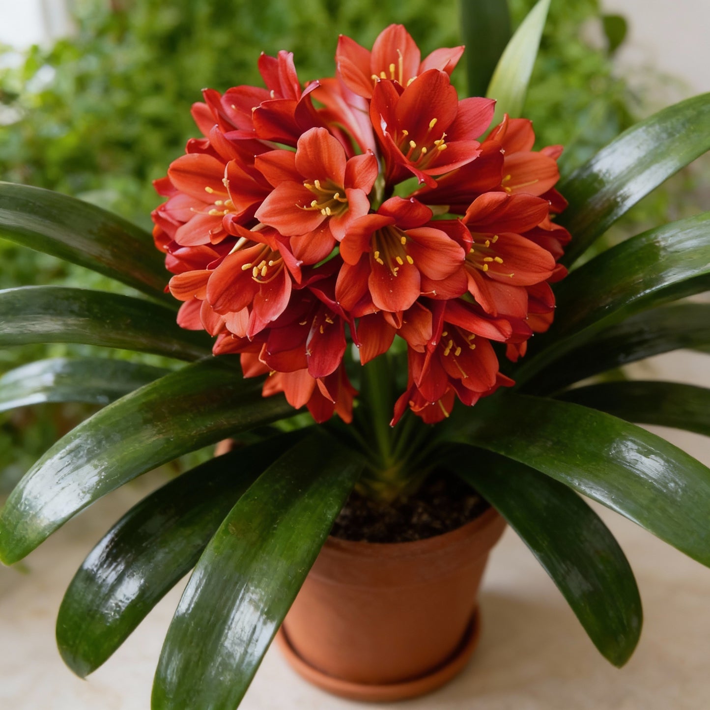 Clivia Flower Seeds for Planting – Evergreen Perennial Fragrant Cut Flowers for Home & Indoor Gardens