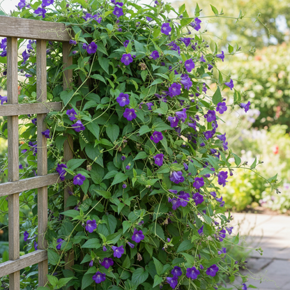 Cobaea Scandens Purple Flower Seeds for Planting