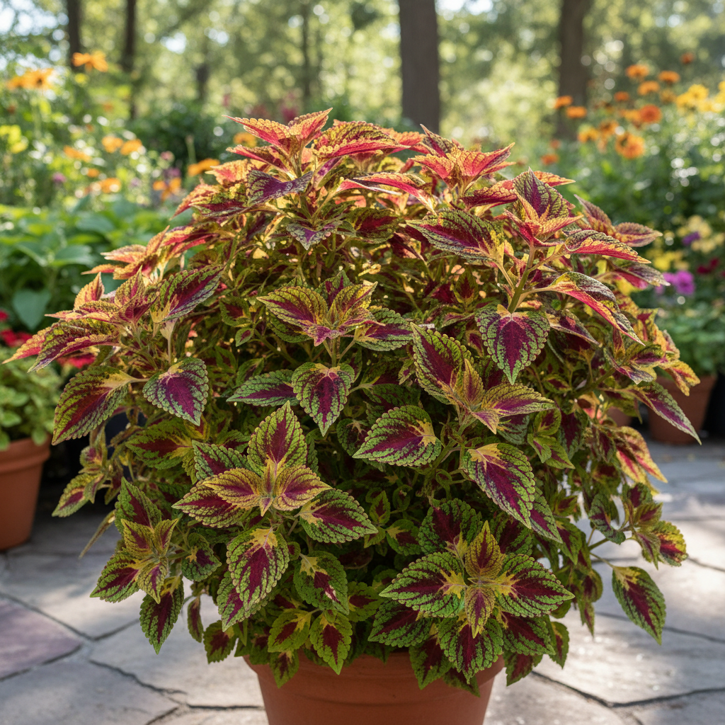 Colorful Plectranthus Coleus Flower Seeds for Garden Planting